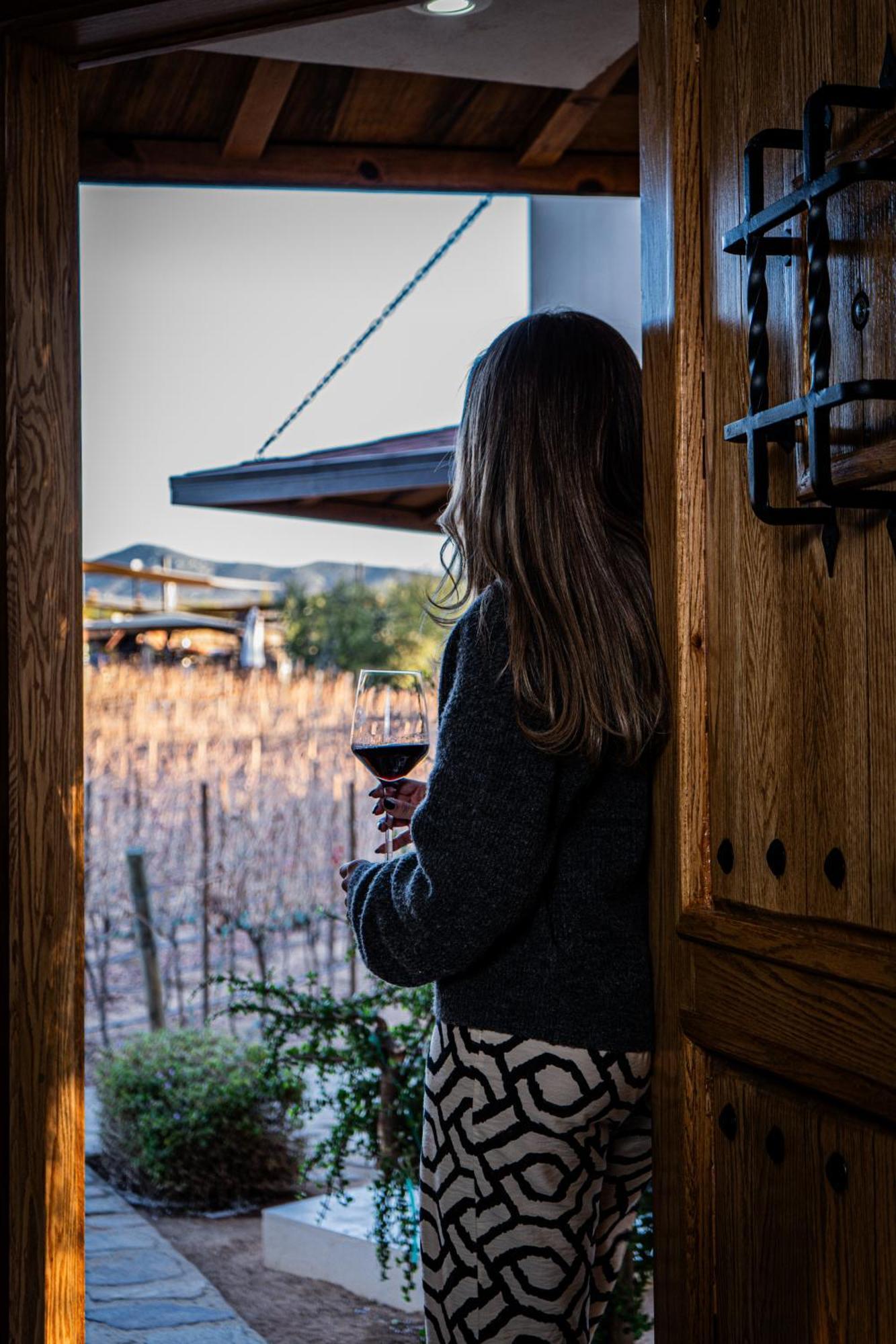 Ojo Azul Resort Valle de Guadalupe Dış mekan fotoğraf